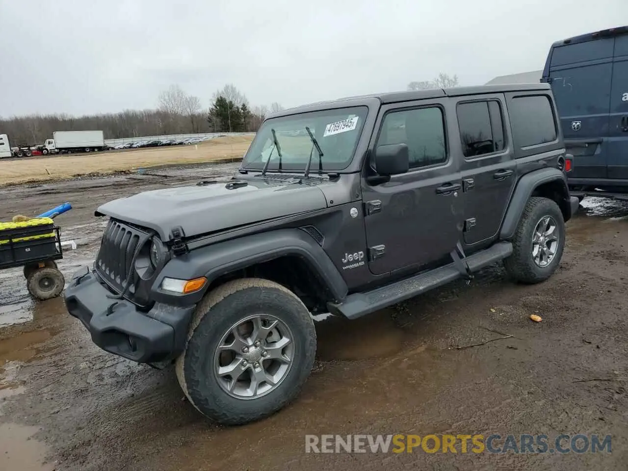 1 fotografías del automóvil dañado 1C4HJXDN7LW286915 JEEP WRANGLER 2020