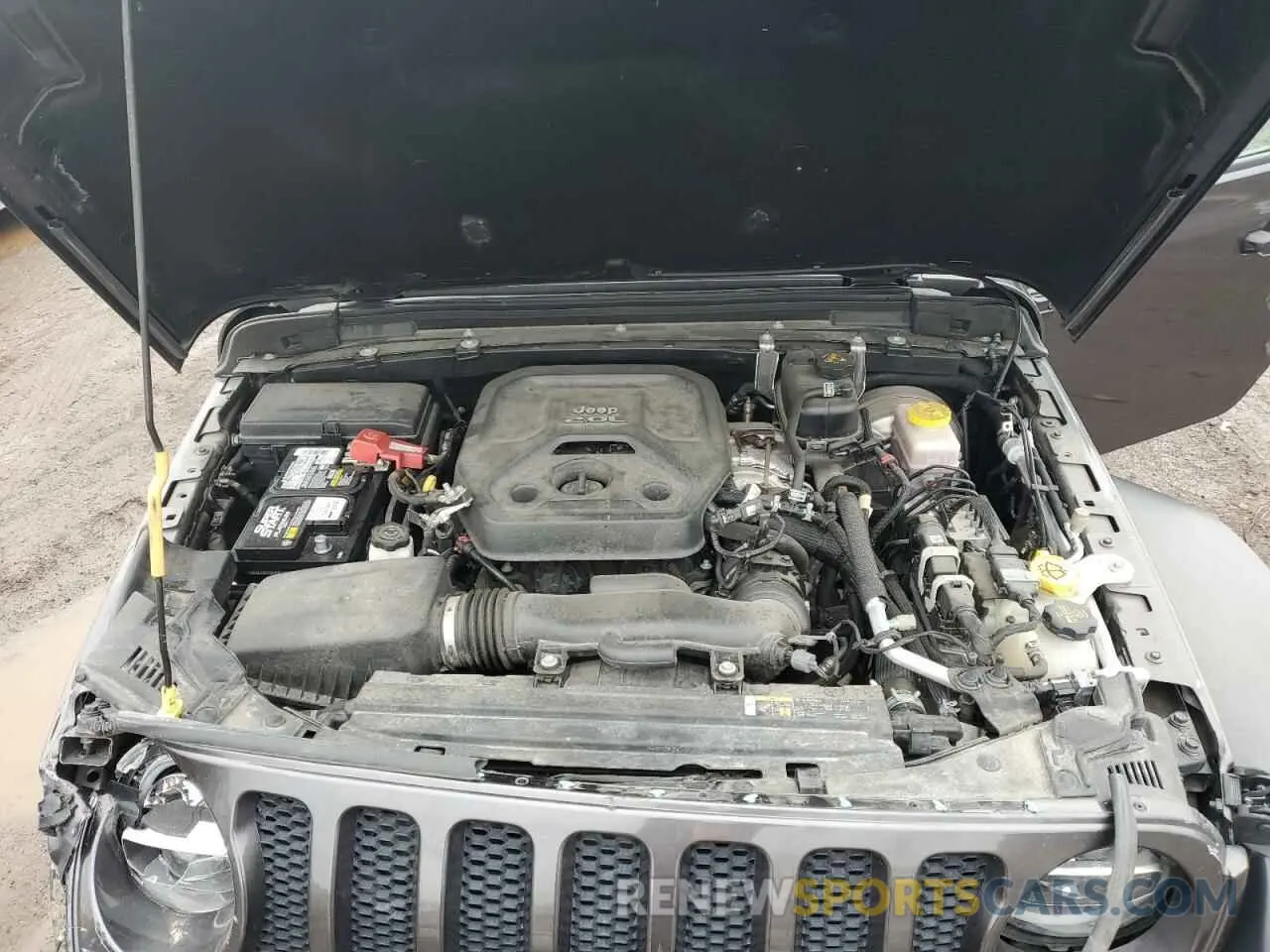12 fotografías del automóvil dañado 1C4HJXDN7LW286915 JEEP WRANGLER 2020