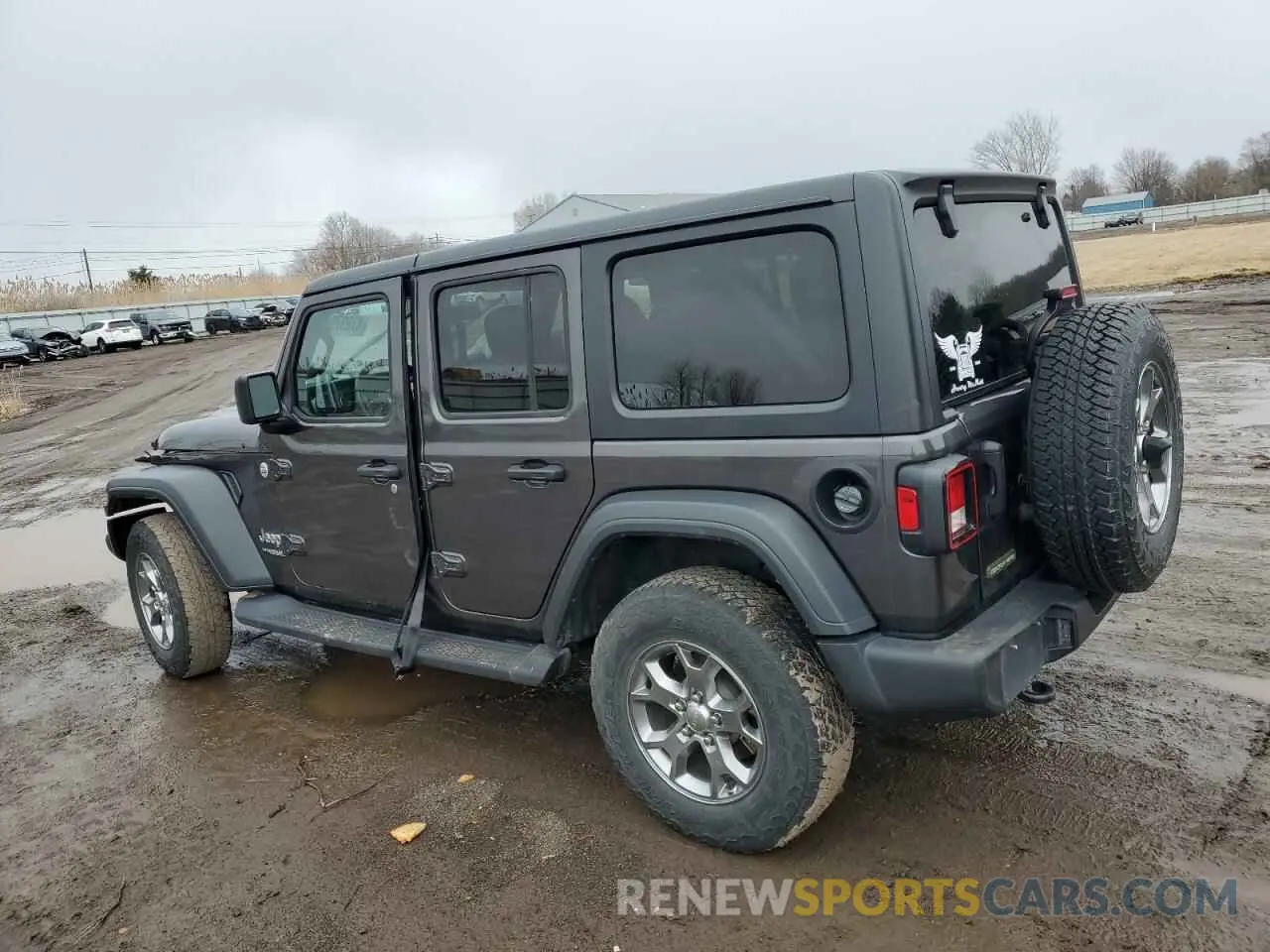 2 fotografías del automóvil dañado 1C4HJXDN7LW286915 JEEP WRANGLER 2020