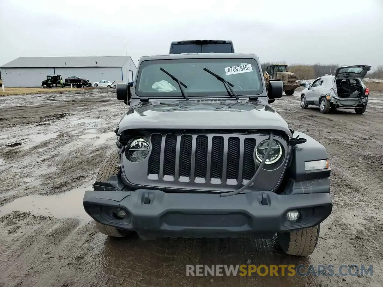 5 fotografías del automóvil dañado 1C4HJXDN7LW286915 JEEP WRANGLER 2020