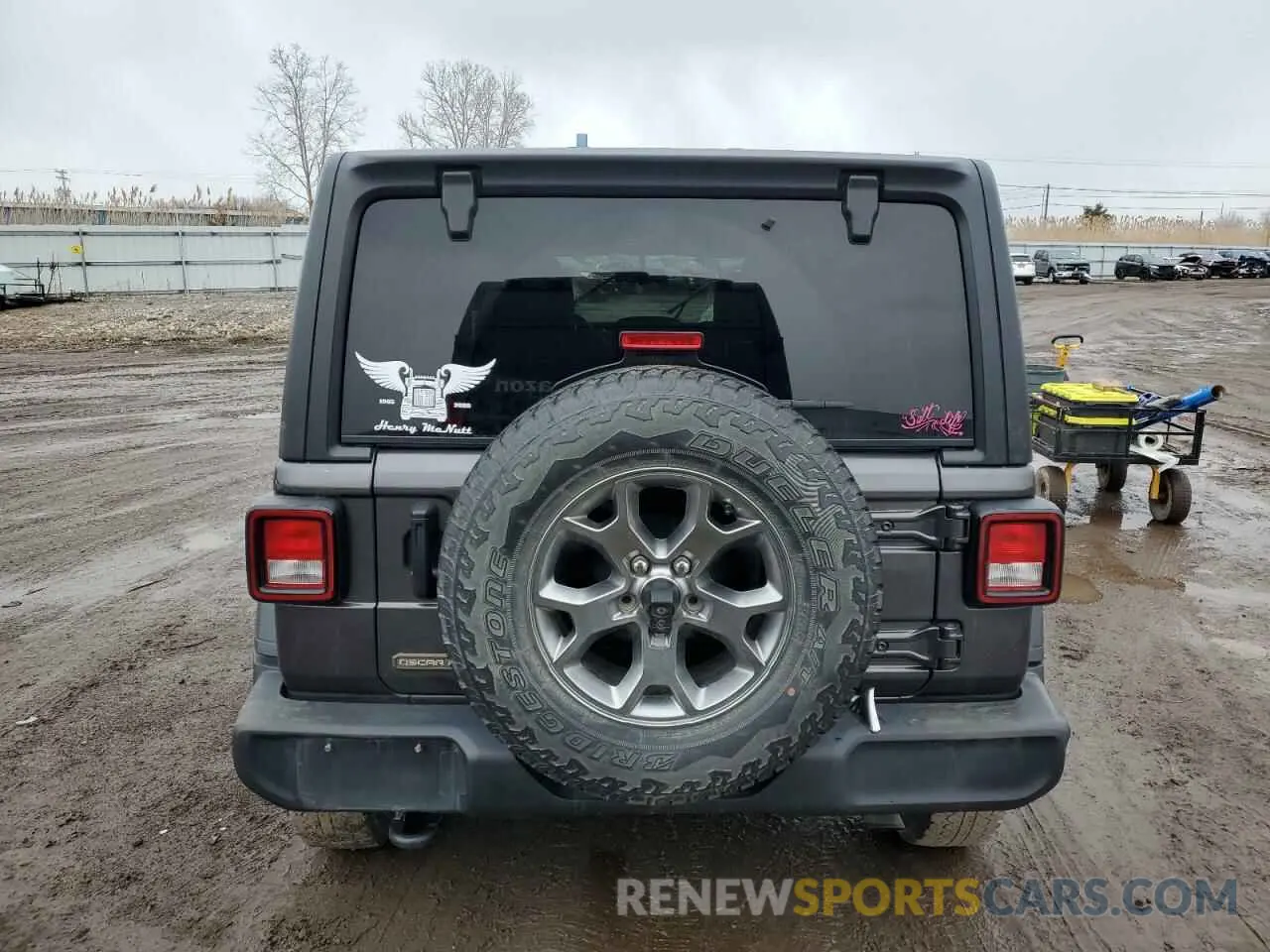6 fotografías del automóvil dañado 1C4HJXDN7LW286915 JEEP WRANGLER 2020