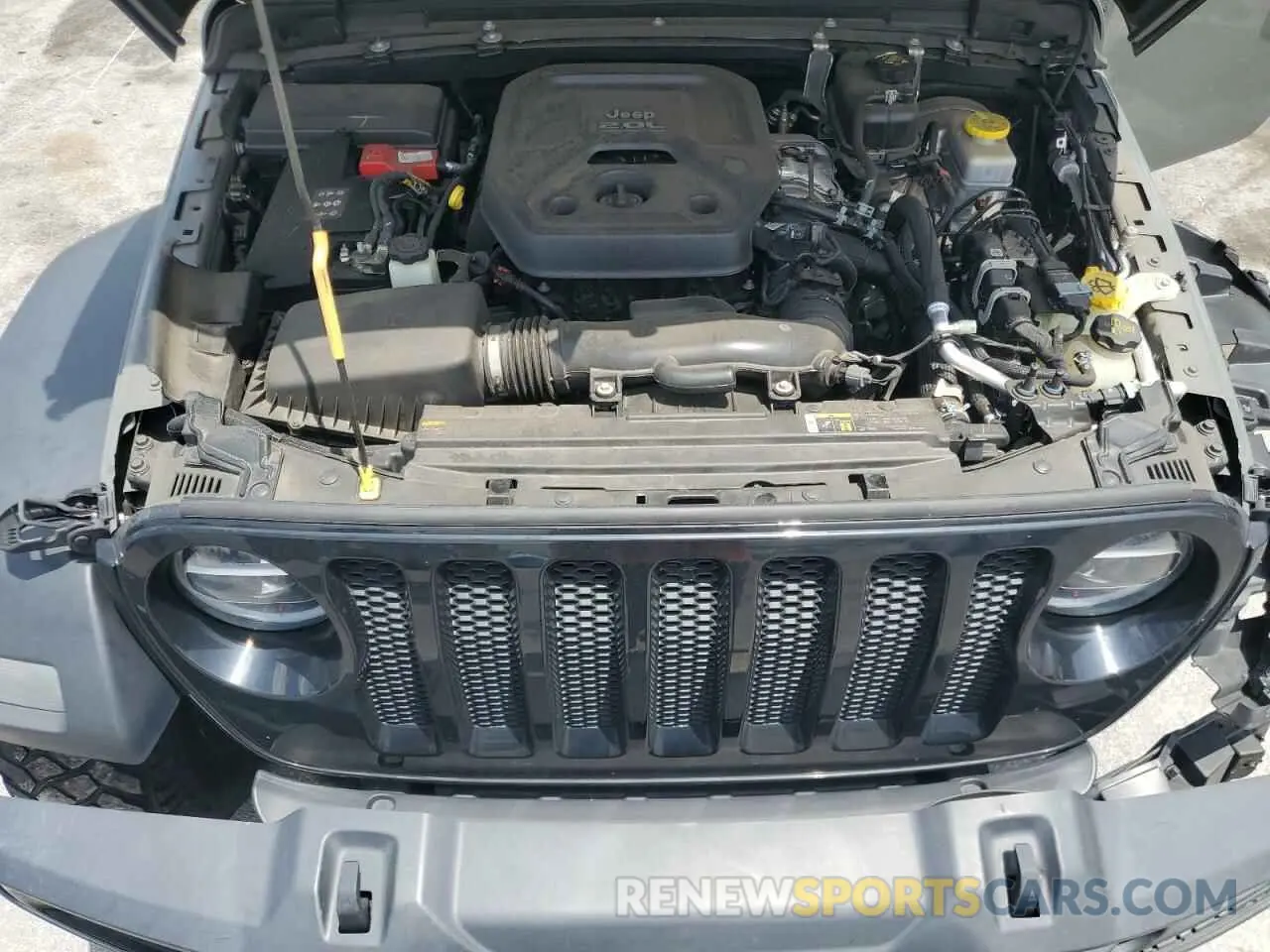 12 fotografías del automóvil dañado 1C4HJXDN7LW337975 JEEP WRANGLER 2020