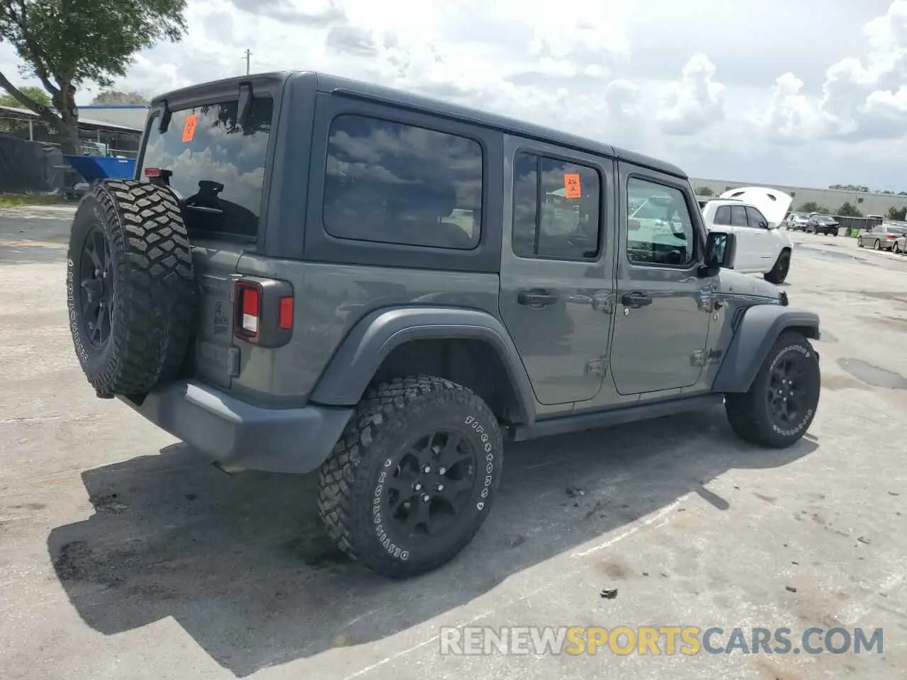 3 fotografías del automóvil dañado 1C4HJXDN7LW337975 JEEP WRANGLER 2020
