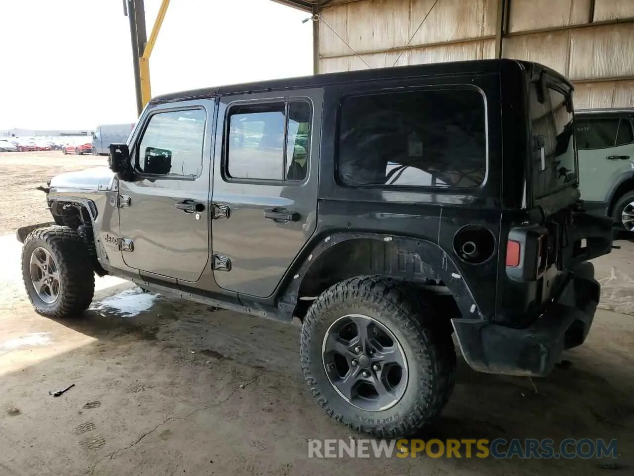 2 fotografías del automóvil dañado 1C4HJXDN8LW268911 JEEP WRANGLER 2020