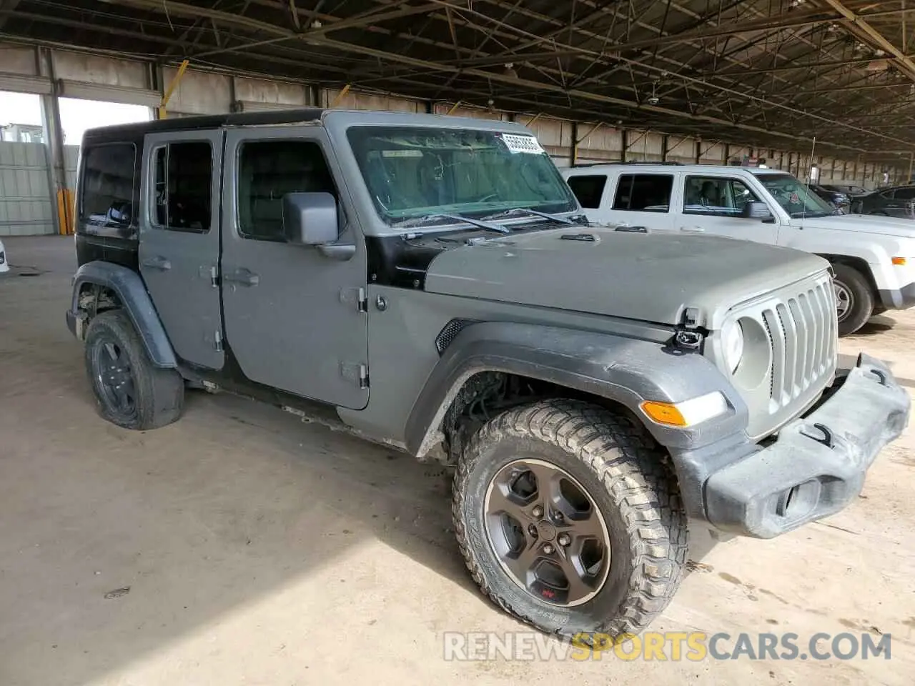 4 fotografías del automóvil dañado 1C4HJXDN8LW268911 JEEP WRANGLER 2020