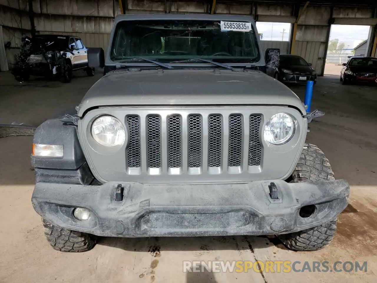 5 fotografías del automóvil dañado 1C4HJXDN8LW268911 JEEP WRANGLER 2020