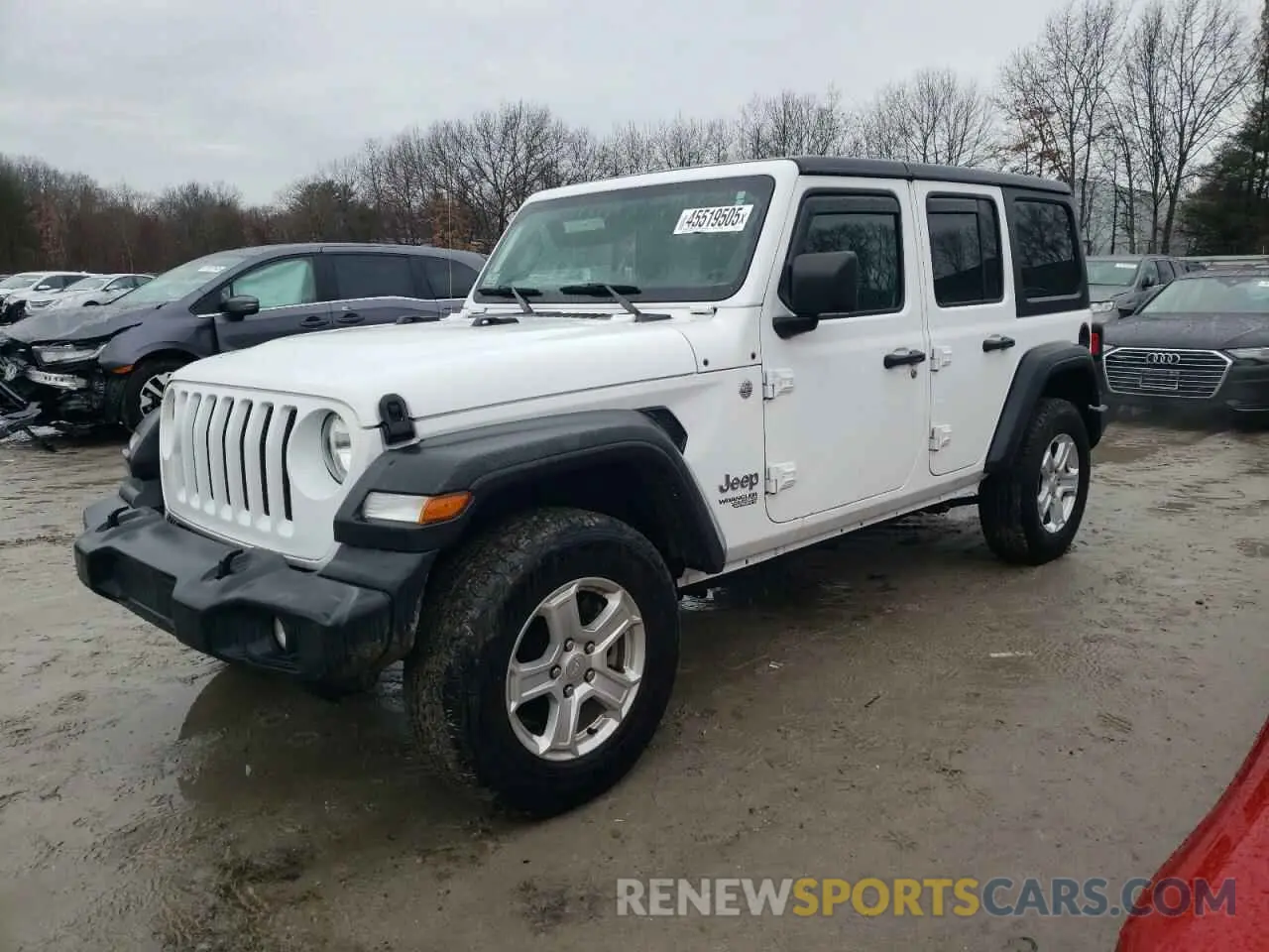1 fotografías del automóvil dañado 1C4HJXDN9LW135929 JEEP WRANGLER 2020