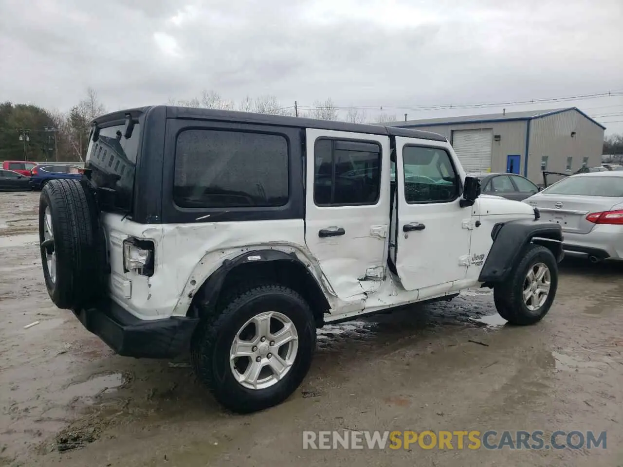 3 fotografías del automóvil dañado 1C4HJXDN9LW135929 JEEP WRANGLER 2020