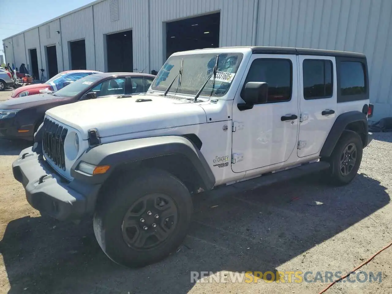 1 fotografías del automóvil dañado 1C4HJXDN9LW143514 JEEP WRANGLER 2020