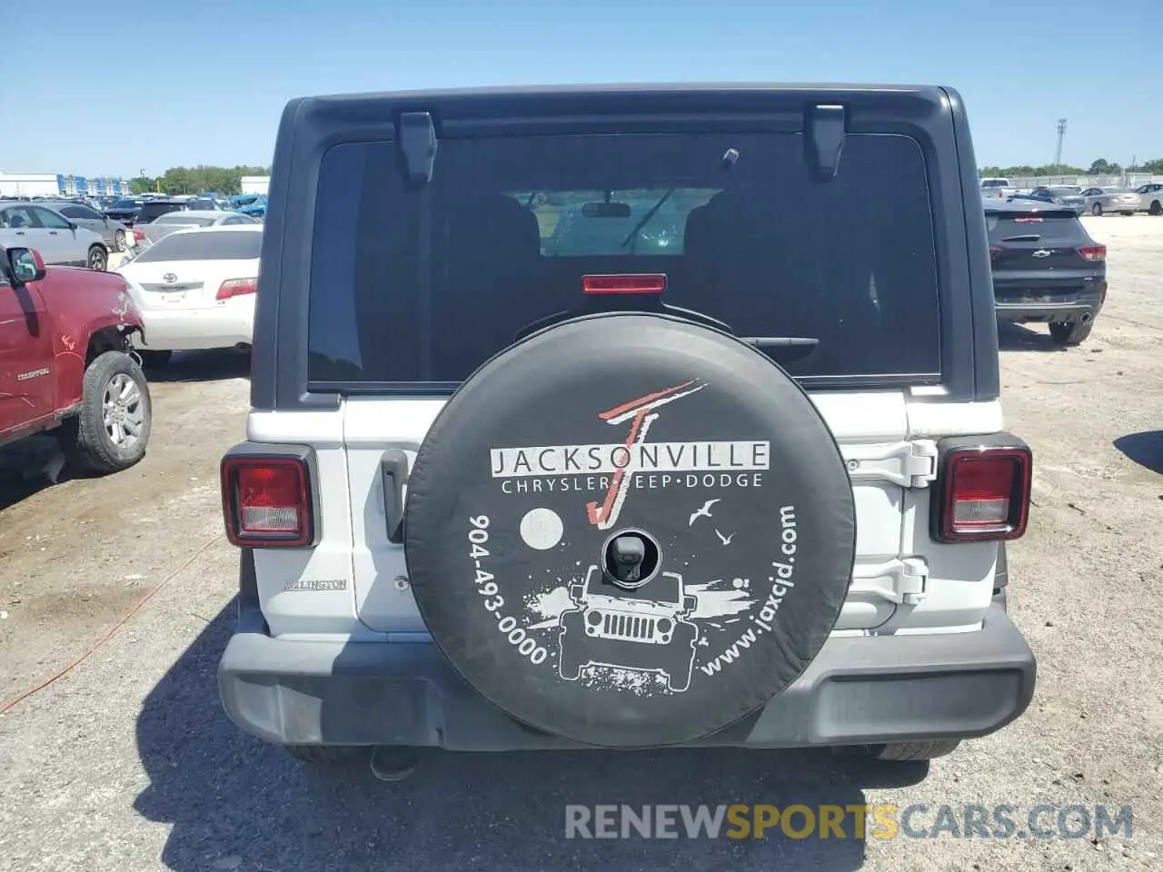 6 fotografías del automóvil dañado 1C4HJXDN9LW143514 JEEP WRANGLER 2020
