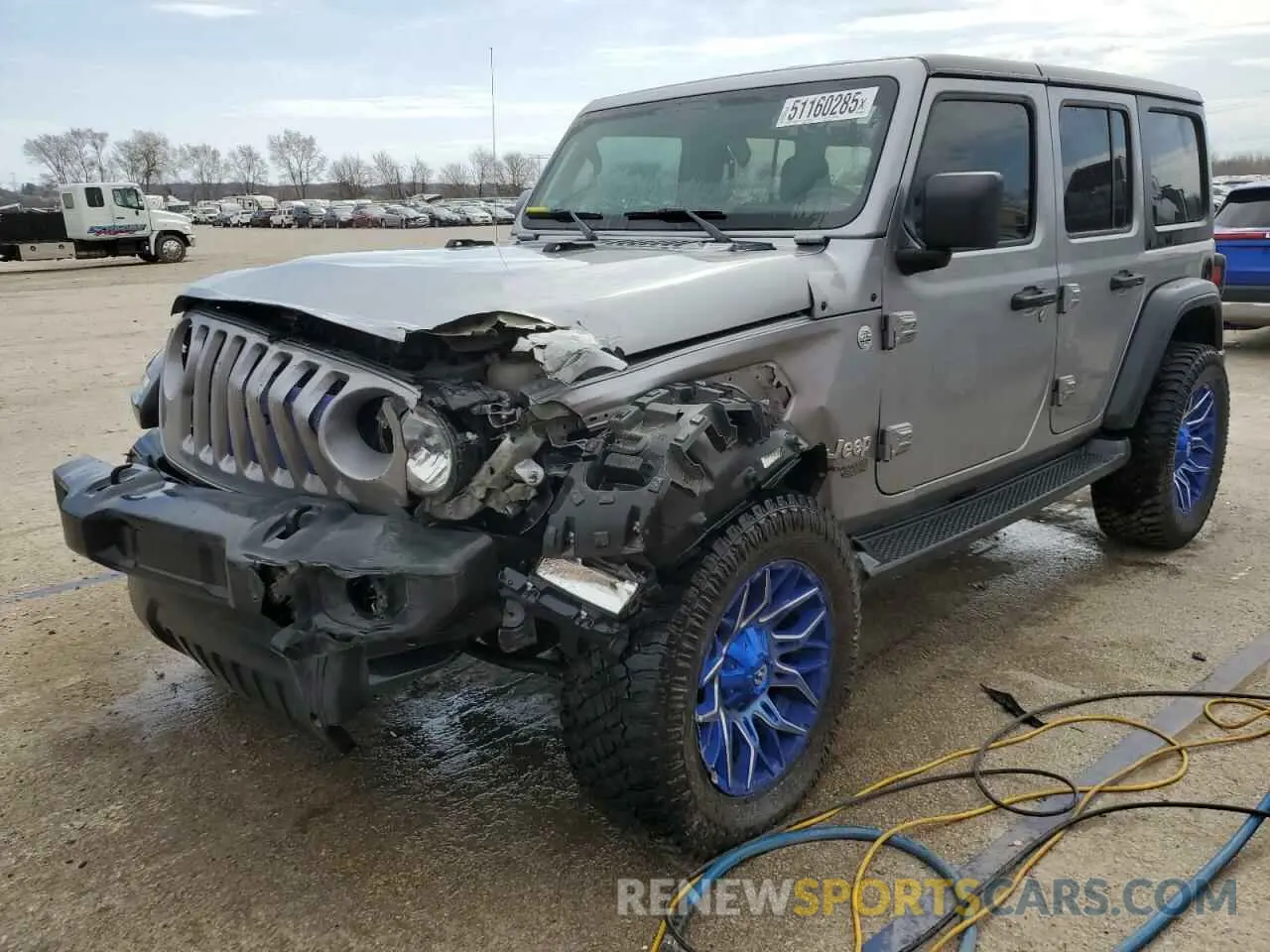 1 fotografías del automóvil dañado 1C4HJXDN9LW220365 JEEP WRANGLER 2020