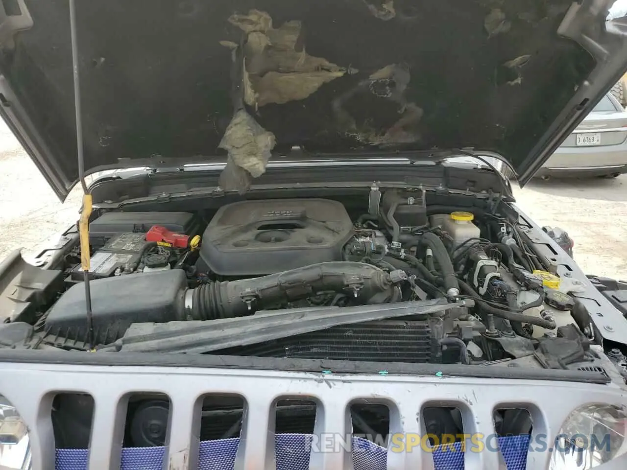 11 fotografías del automóvil dañado 1C4HJXDN9LW220365 JEEP WRANGLER 2020