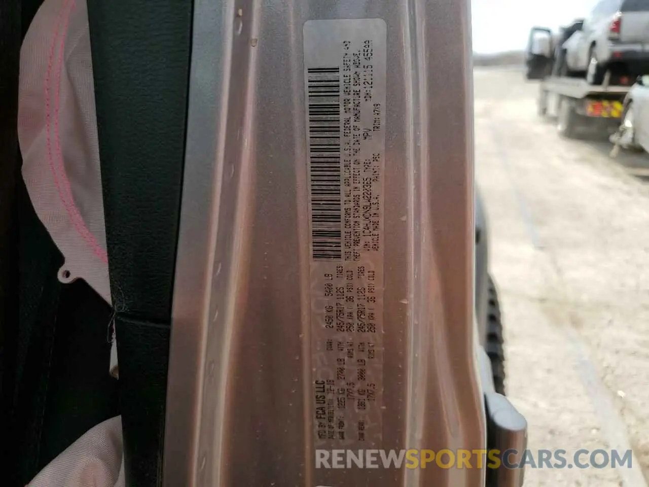 12 fotografías del automóvil dañado 1C4HJXDN9LW220365 JEEP WRANGLER 2020