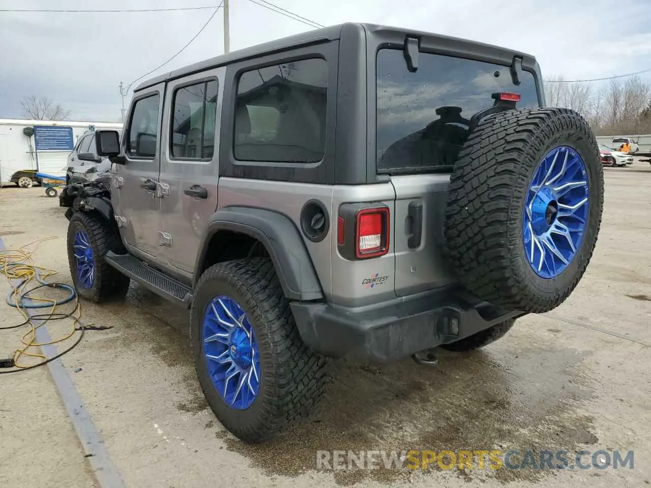 2 fotografías del automóvil dañado 1C4HJXDN9LW220365 JEEP WRANGLER 2020