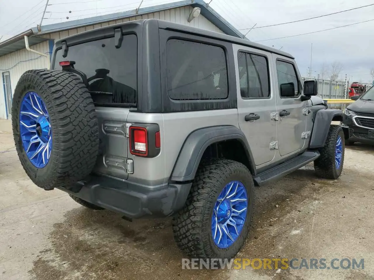 3 fotografías del automóvil dañado 1C4HJXDN9LW220365 JEEP WRANGLER 2020