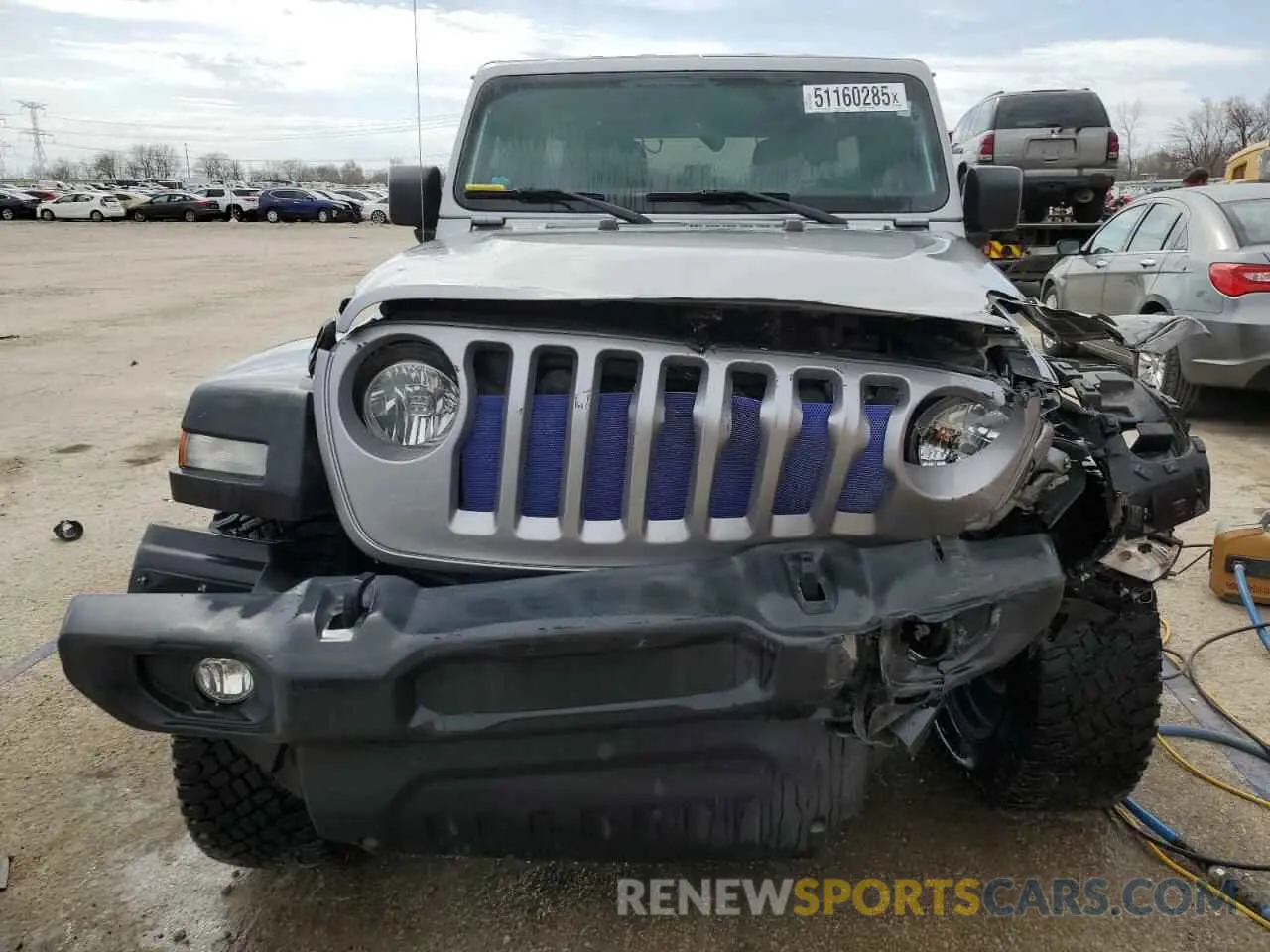 5 fotografías del automóvil dañado 1C4HJXDN9LW220365 JEEP WRANGLER 2020