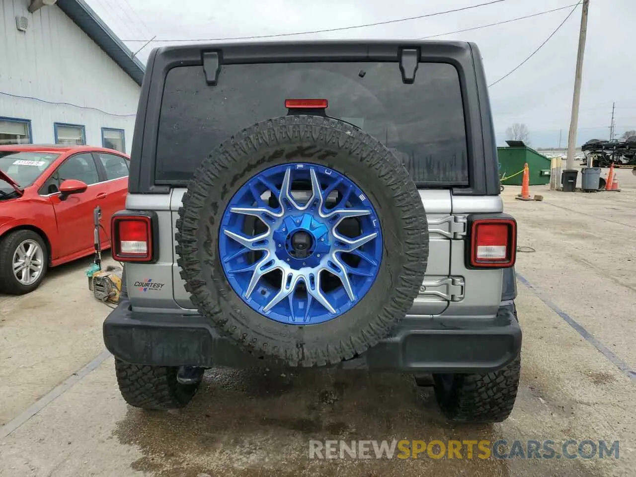 6 fotografías del automóvil dañado 1C4HJXDN9LW220365 JEEP WRANGLER 2020