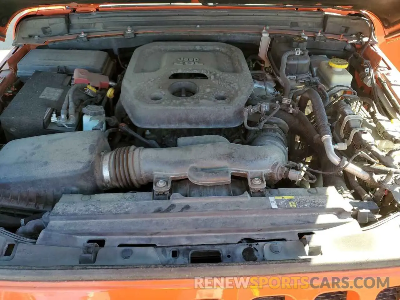 12 fotografías del automóvil dañado 1C4HJXDNXLW129489 JEEP WRANGLER 2020