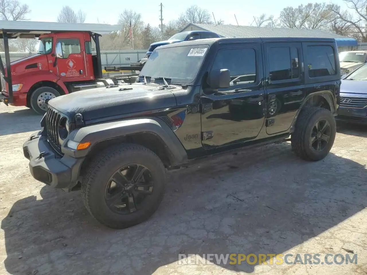1 fotografías del automóvil dañado 1C4HJXDNXLW139536 JEEP WRANGLER 2020