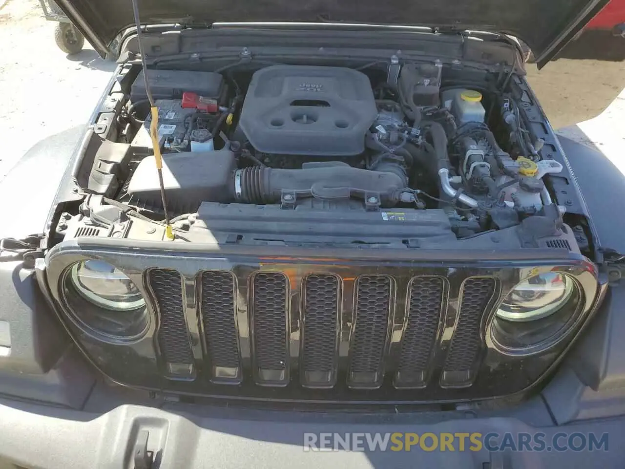 12 fotografías del automóvil dañado 1C4HJXDNXLW139536 JEEP WRANGLER 2020