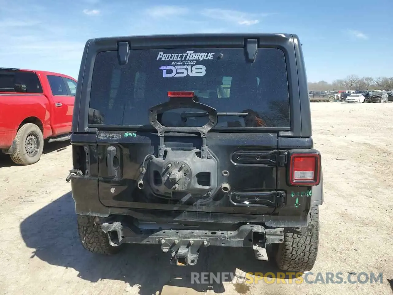 6 fotografías del automóvil dañado 1C4HJXDNXLW139536 JEEP WRANGLER 2020