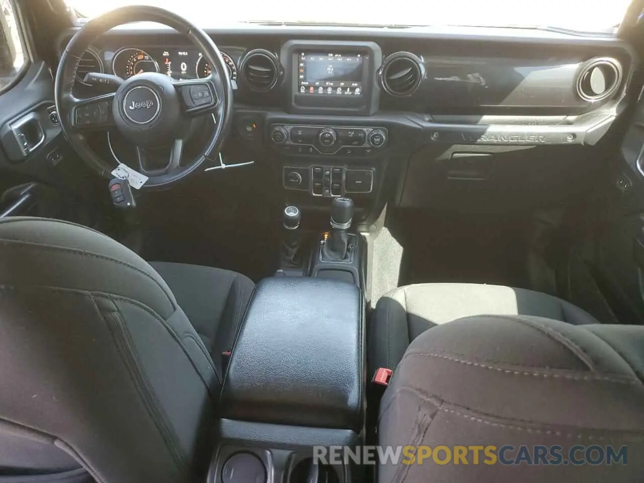 8 fotografías del automóvil dañado 1C4HJXDNXLW139536 JEEP WRANGLER 2020