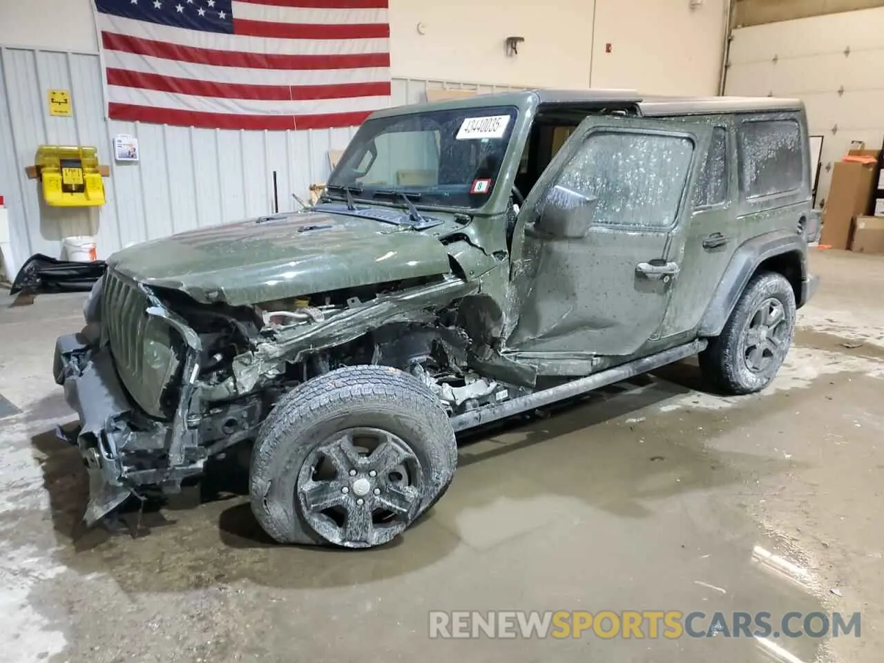 1 fotografías del automóvil dañado 1C4HJXDNXLW291607 JEEP WRANGLER 2020