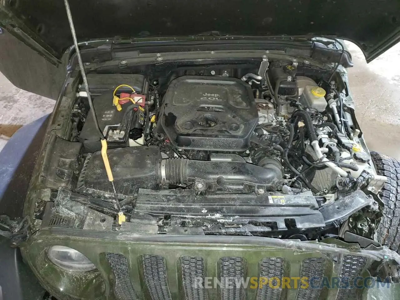 12 fotografías del automóvil dañado 1C4HJXDNXLW291607 JEEP WRANGLER 2020