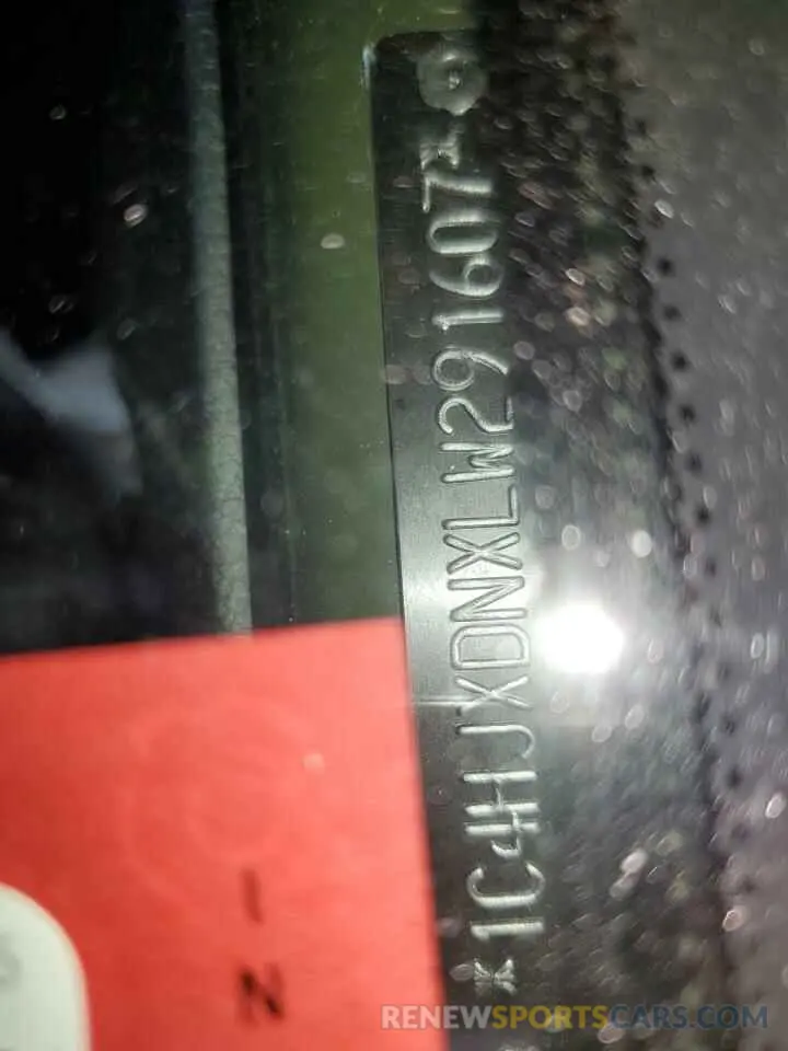 13 fotografías del automóvil dañado 1C4HJXDNXLW291607 JEEP WRANGLER 2020