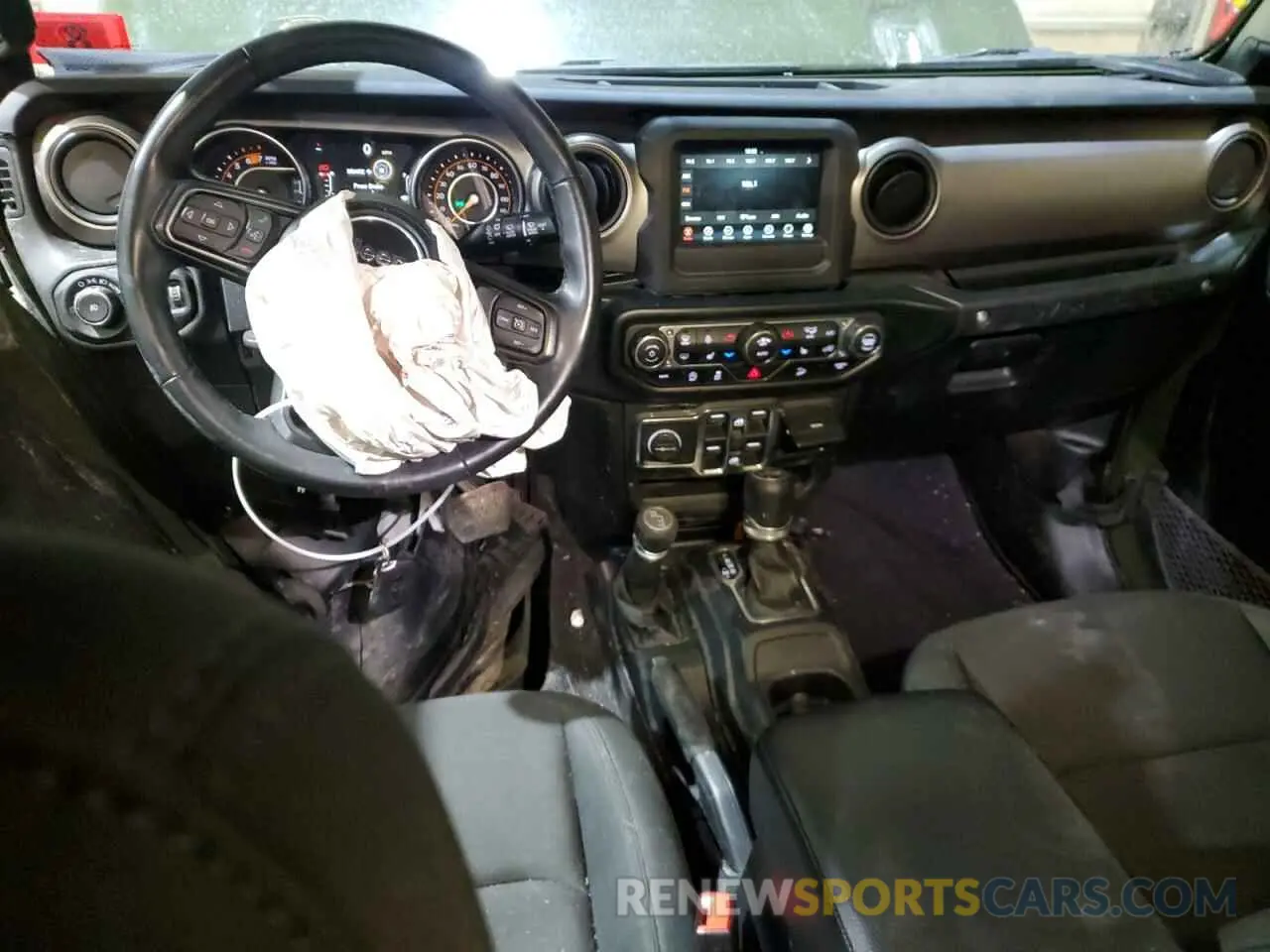 8 fotografías del automóvil dañado 1C4HJXDNXLW291607 JEEP WRANGLER 2020
