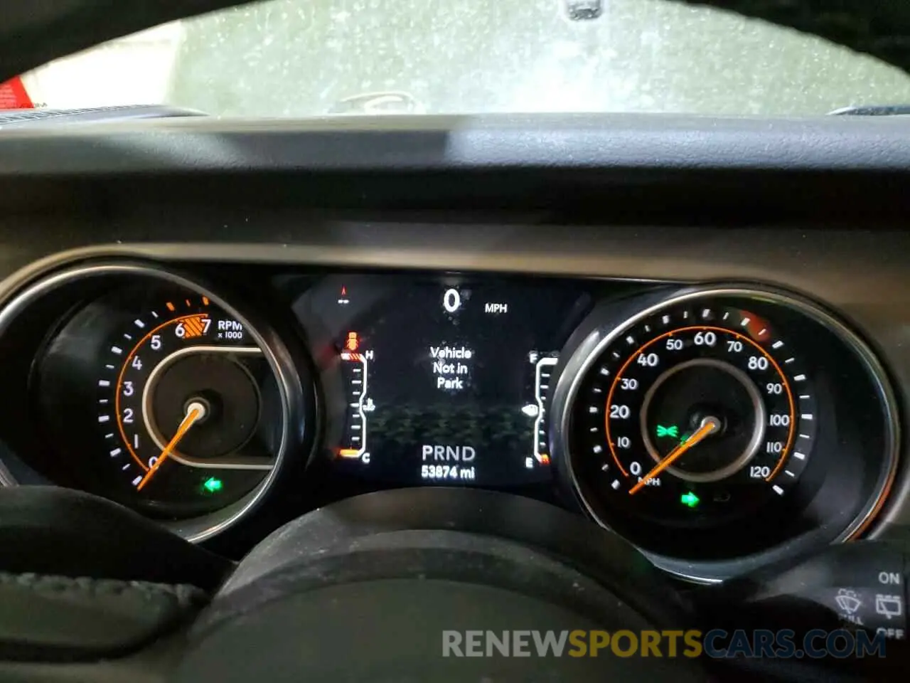 9 fotografías del automóvil dañado 1C4HJXDNXLW291607 JEEP WRANGLER 2020