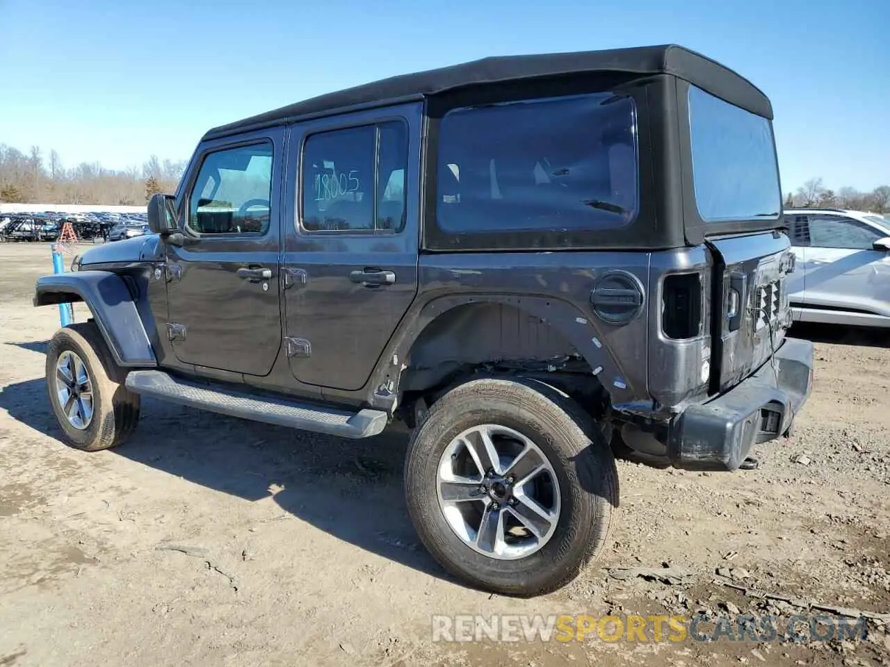 2 fotografías del automóvil dañado 1C4HJXEG1LW179665 JEEP WRANGLER 2020