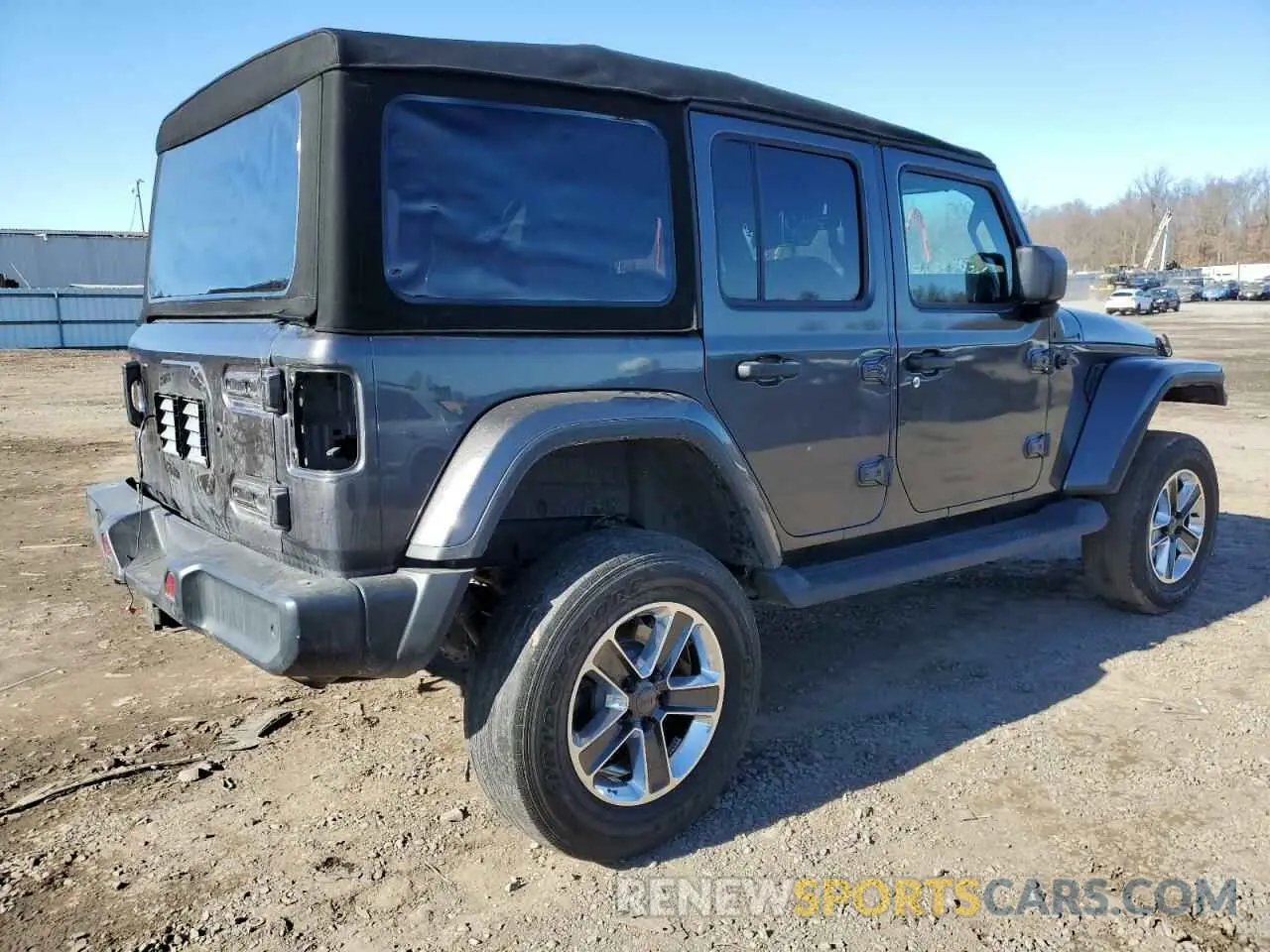 3 fotografías del automóvil dañado 1C4HJXEG1LW179665 JEEP WRANGLER 2020