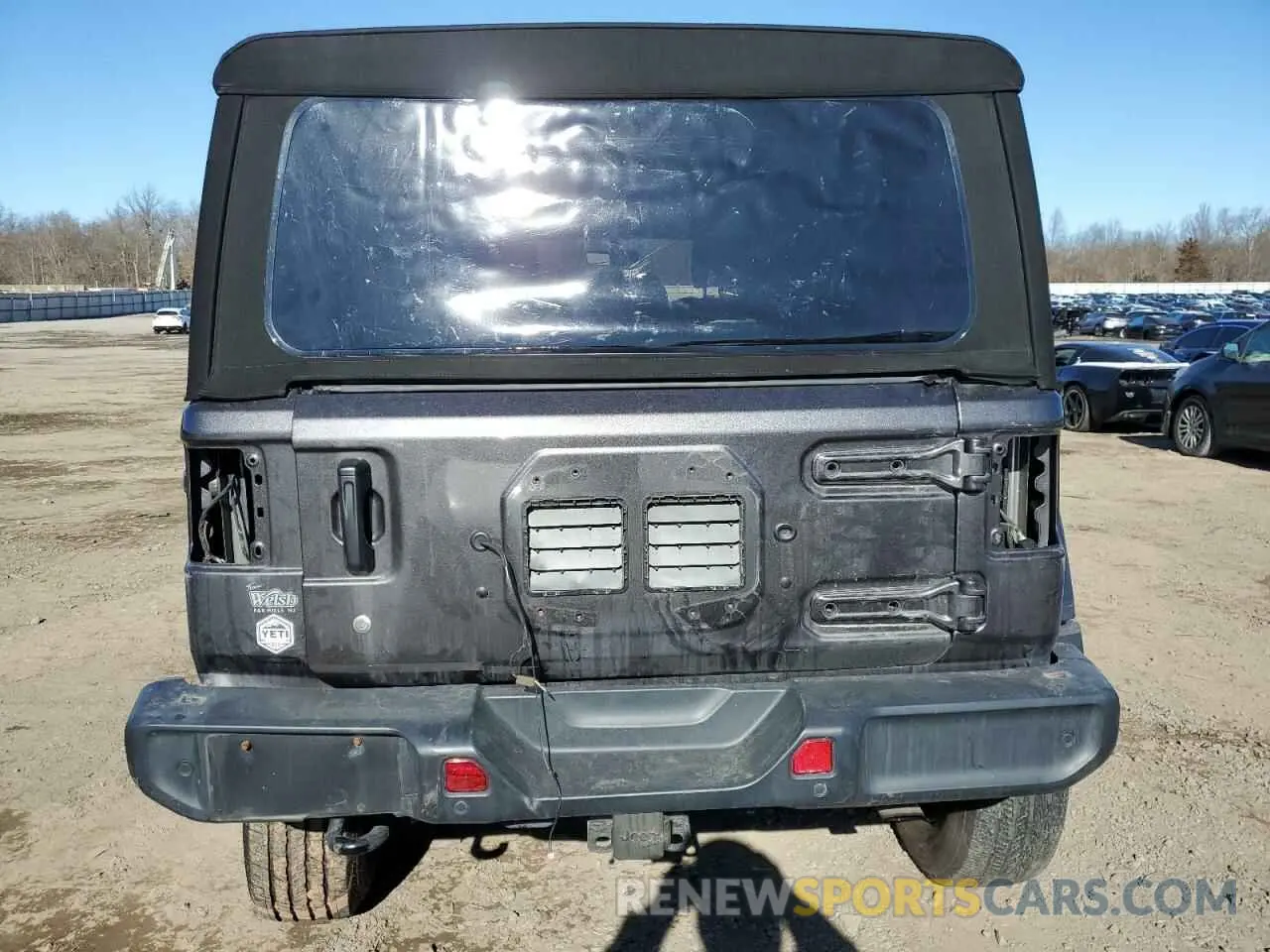 6 fotografías del automóvil dañado 1C4HJXEG1LW179665 JEEP WRANGLER 2020