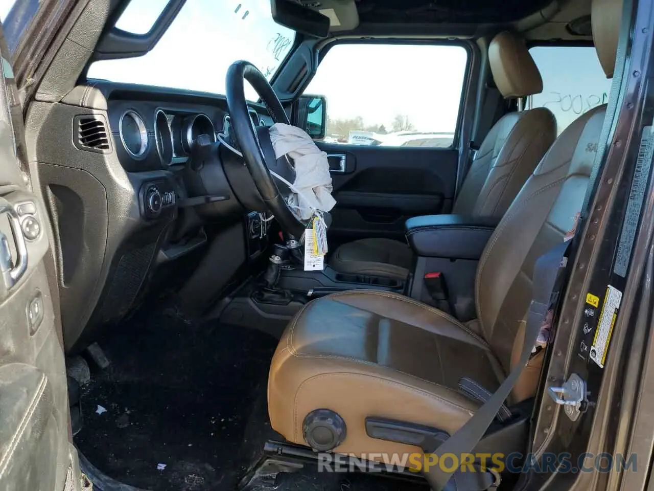 7 fotografías del automóvil dañado 1C4HJXEG1LW179665 JEEP WRANGLER 2020