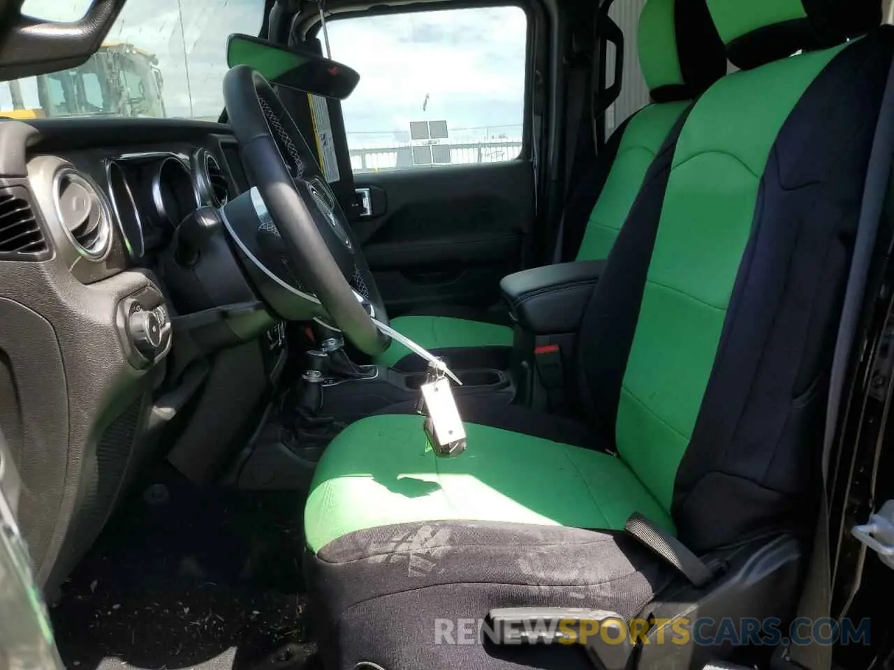 7 fotografías del automóvil dañado 1C4HJXEG3LW145470 JEEP WRANGLER 2020