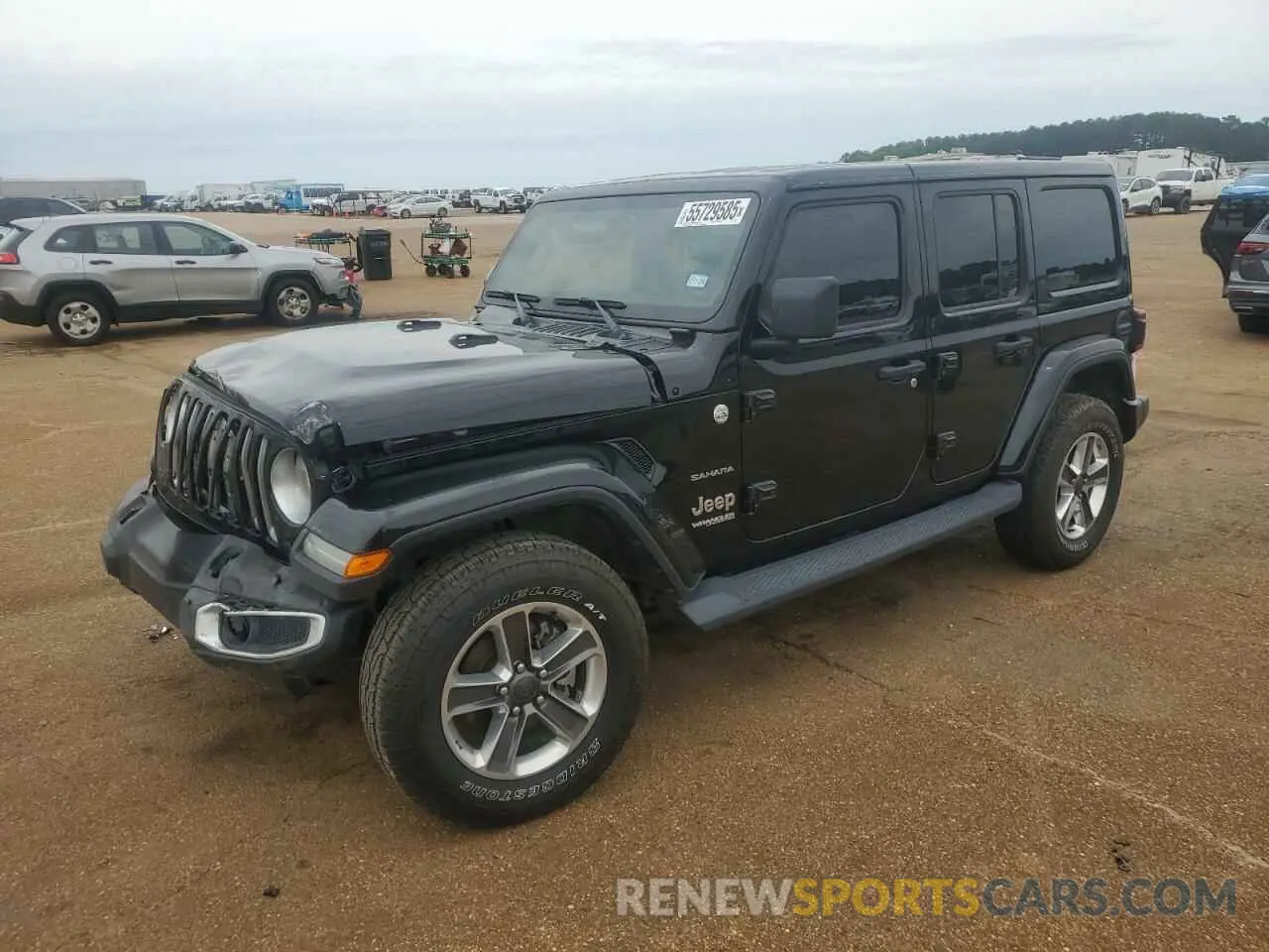 1 fotografías del automóvil dañado 1C4HJXEG9LW243287 JEEP WRANGLER 2020