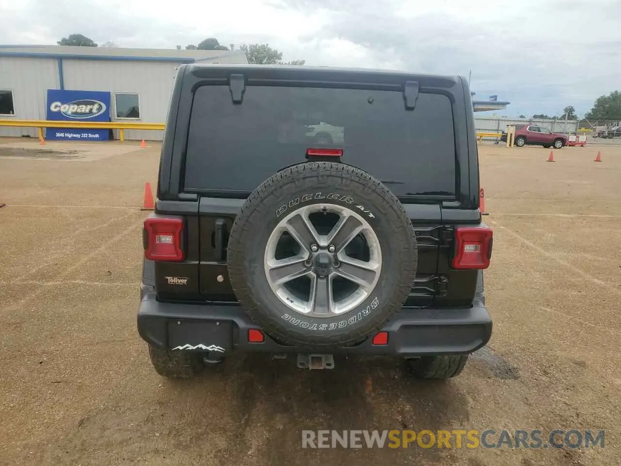 6 fotografías del automóvil dañado 1C4HJXEG9LW243287 JEEP WRANGLER 2020