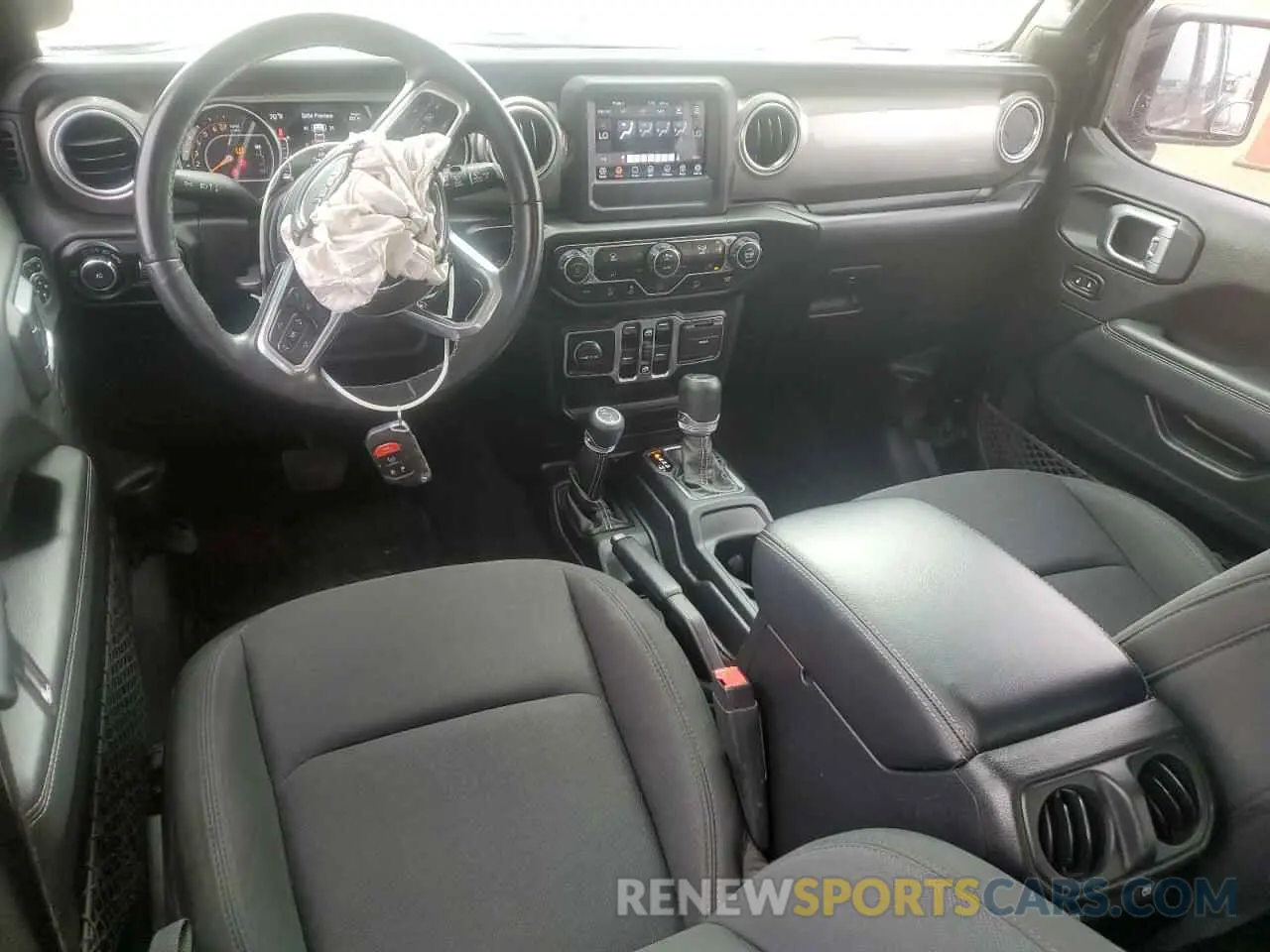 8 fotografías del automóvil dañado 1C4HJXEG9LW243287 JEEP WRANGLER 2020