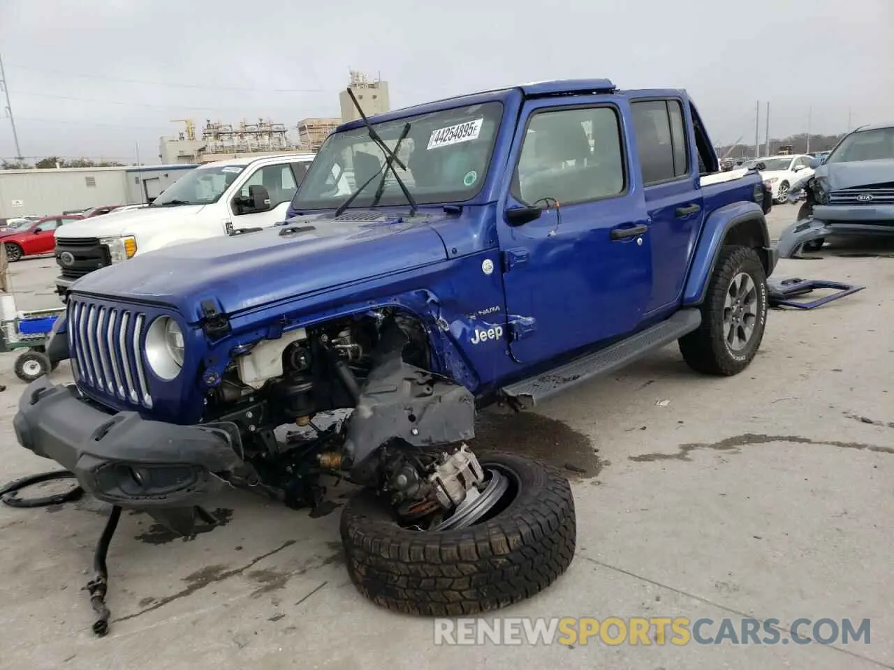 1 fotografías del automóvil dañado 1C4HJXEN0LW148812 JEEP WRANGLER 2020