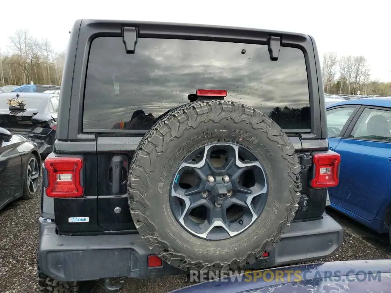 6 fotografías del automóvil dañado 1C4HJXEN0LW172222 JEEP WRANGLER 2020
