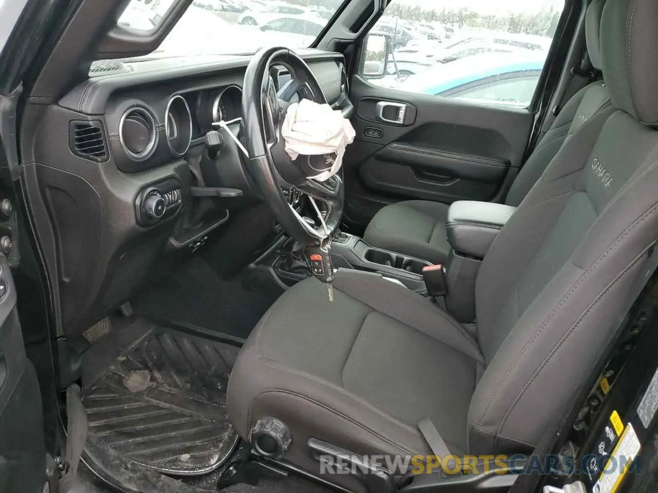 7 fotografías del automóvil dañado 1C4HJXEN0LW172222 JEEP WRANGLER 2020