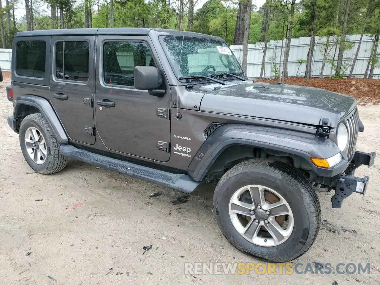 4 fotografías del automóvil dañado 1C4HJXEN2LW149623 JEEP WRANGLER 2020
