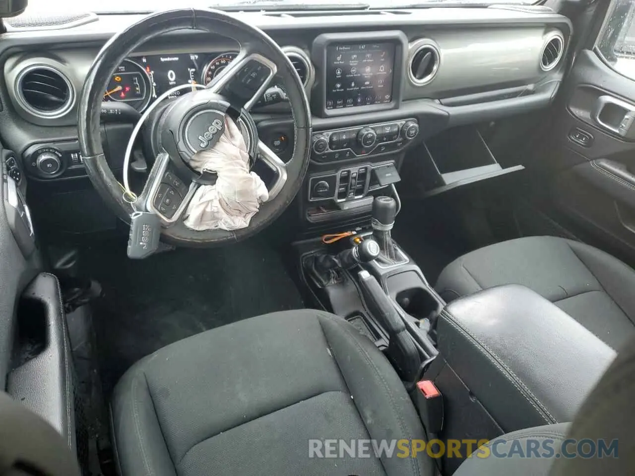 8 fotografías del automóvil dañado 1C4HJXEN2LW149623 JEEP WRANGLER 2020