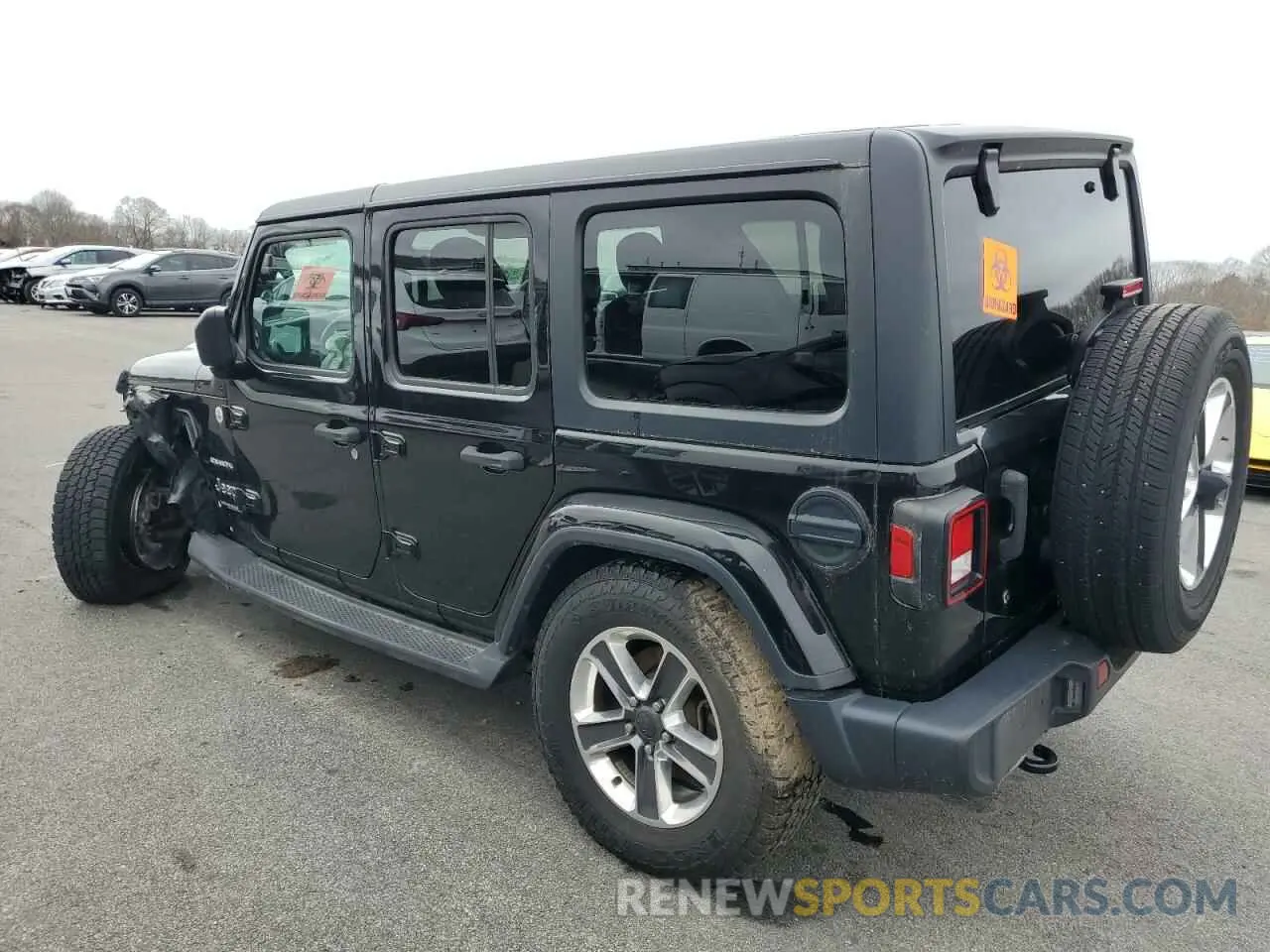 2 fotografías del automóvil dañado 1C4HJXEN2LW269616 JEEP WRANGLER 2020