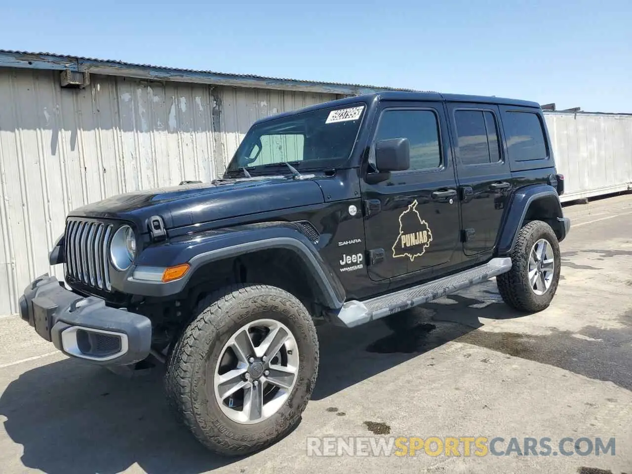 1 fotografías del automóvil dañado 1C4HJXEN3LW245910 JEEP WRANGLER 2020