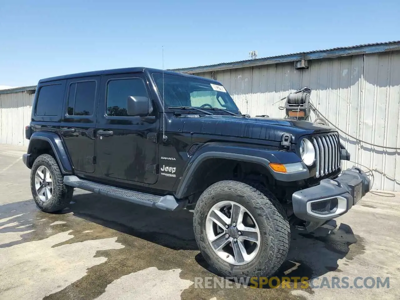 4 fotografías del automóvil dañado 1C4HJXEN3LW245910 JEEP WRANGLER 2020
