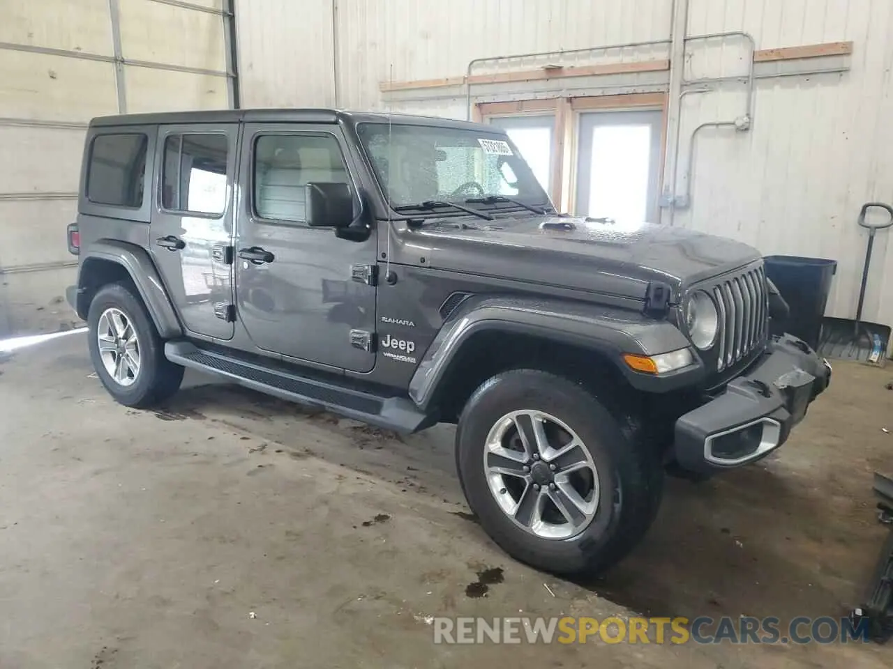 4 fotografías del automóvil dañado 1C4HJXEN4LW127946 JEEP WRANGLER 2020