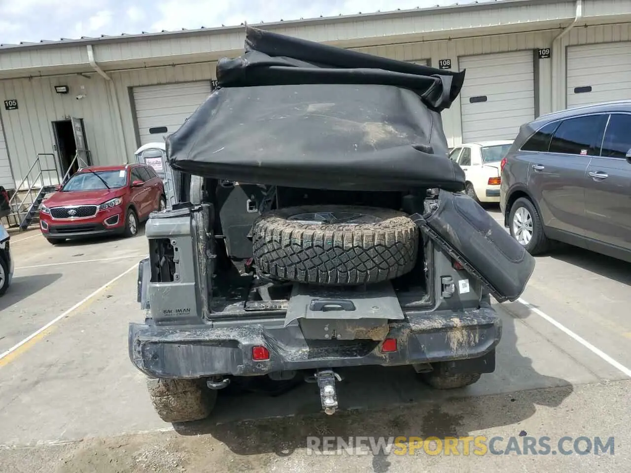 6 fotografías del automóvil dañado 1C4HJXEN7LW278585 JEEP WRANGLER 2020