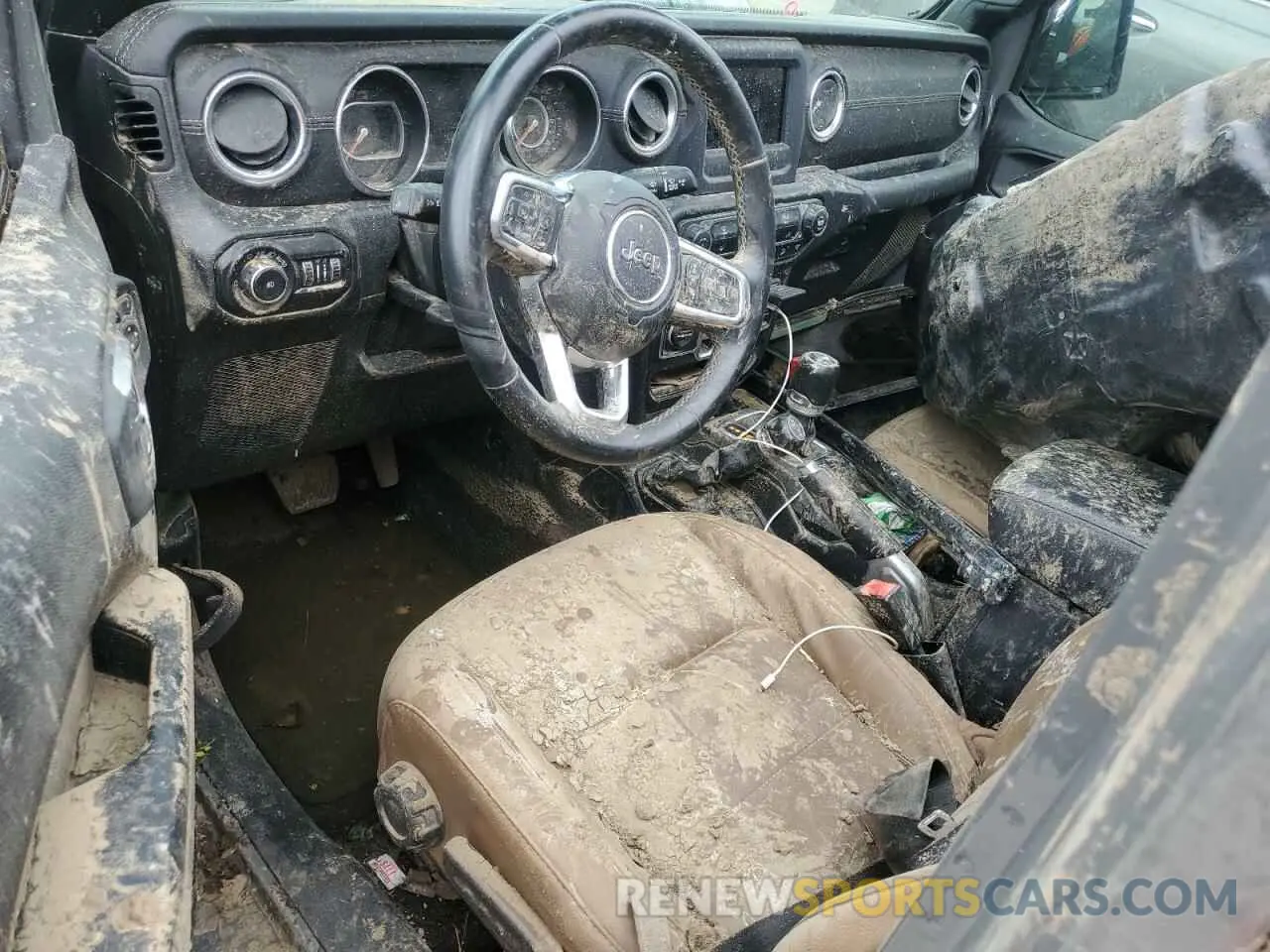 8 fotografías del automóvil dañado 1C4HJXEN7LW278585 JEEP WRANGLER 2020